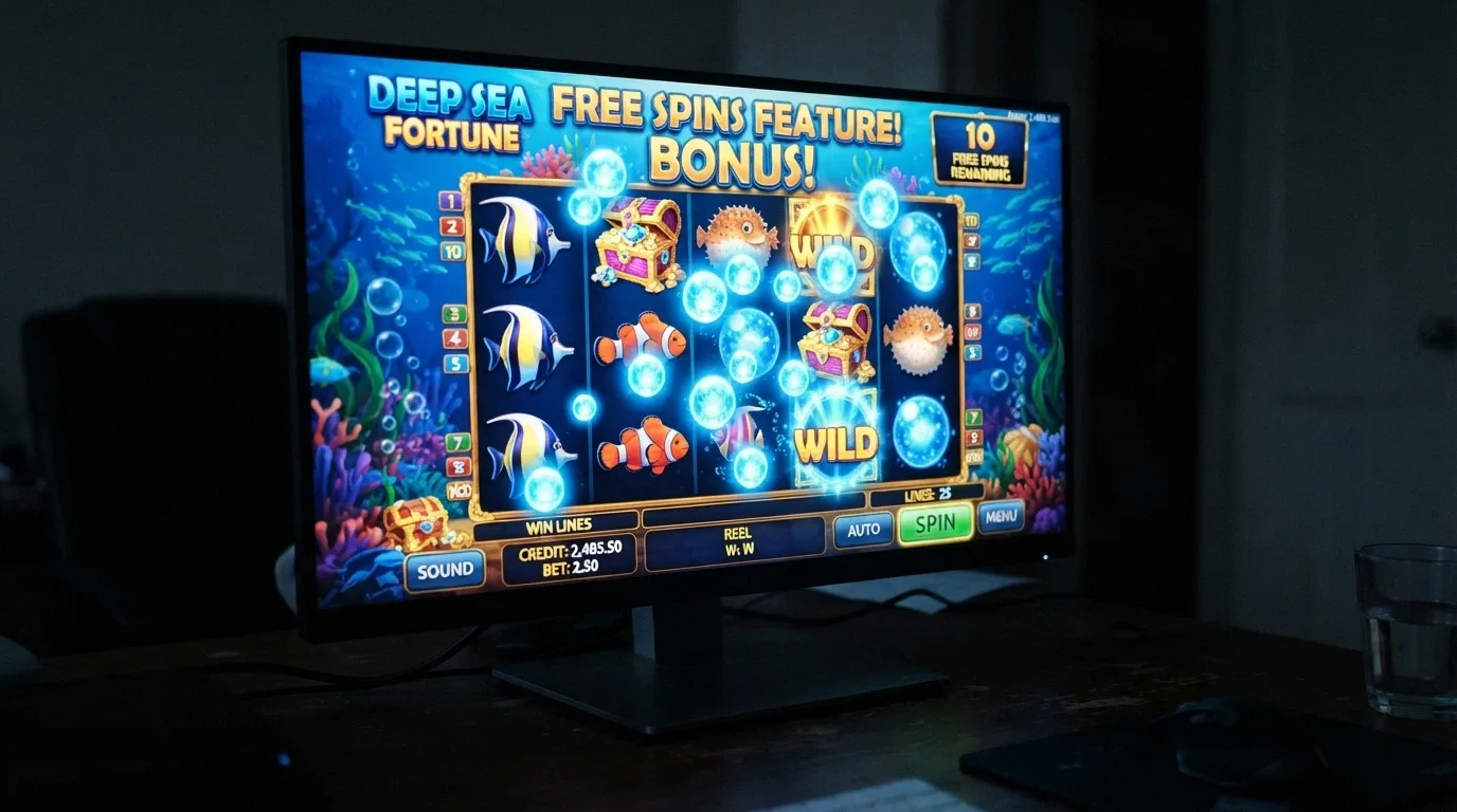 A Pragmatic Play pokie game screen showing scattered bonus symbols that have triggered a free-spins feature round, with the game title visible in the top corner